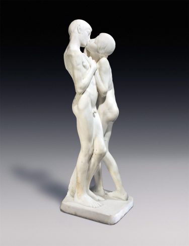 Axel Poulsen, Marmorfigur Erste Liebe, 1913