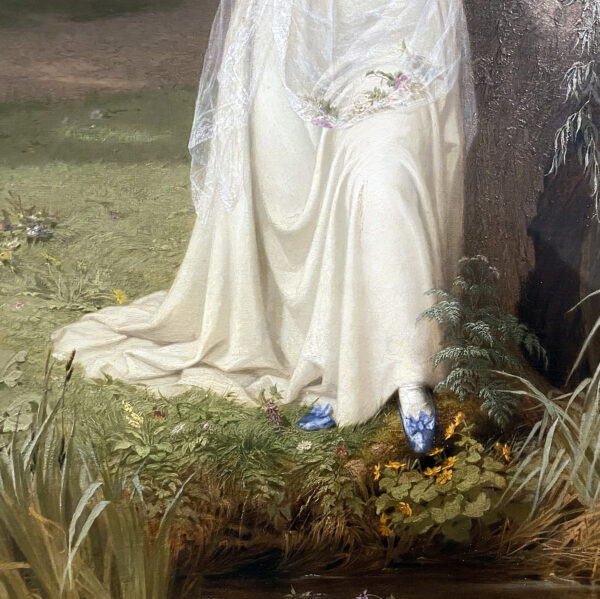 Jean Louis Wensel (Mölln 1825 - Berlin 1899), Ophelia um 1871